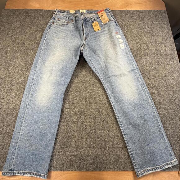 Levi's 501 Curve Women's Straight Leg Jeans Size 32X30 #1237 - Picture 8 of 9